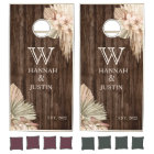 Réception de mariage en herbe Pampas de Bohême