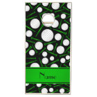 Tee - shirt noir nommé personnalisé de boules de