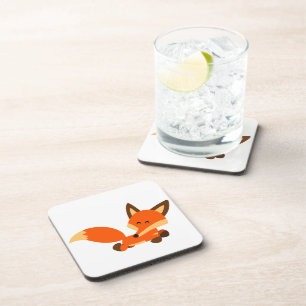 Jeu de Dessous de verre de caricature chic