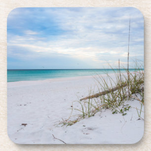 Jeu De Dessous de verre De Mer Et De Plage De Sabl