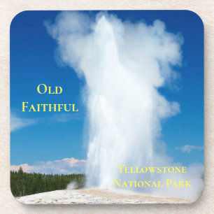 Jeu de Dessous de verre Geyser de Yellowstone
