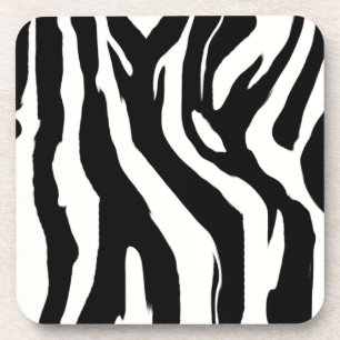 Jeu de Dessous de verre Zebra