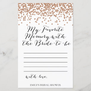 Jeu de douche rose Gold Brida - Carte mémoire préf
