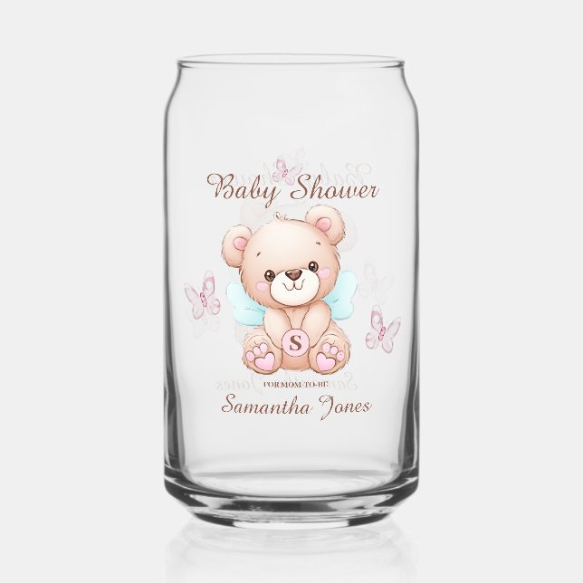 Jeu de Drinkware à thème de Baby shower personnali (Recto)