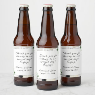 Jeu de Étiquettes Feuilles Rose de la dentelle bla