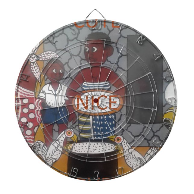 Jeu De Fléchettes Africain traditionnel Homestead Lifestyle (Devant)