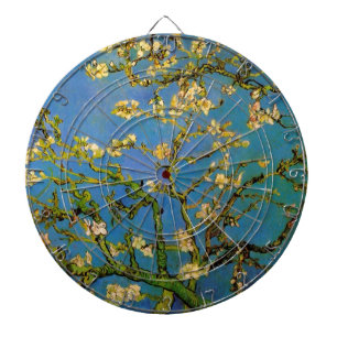 Jeu De Fléchettes Amandier en fleurs par Vincent van Gogh