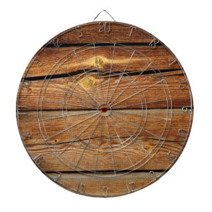 Jeu De Fléchettes Ancien Arrière - plan en bois