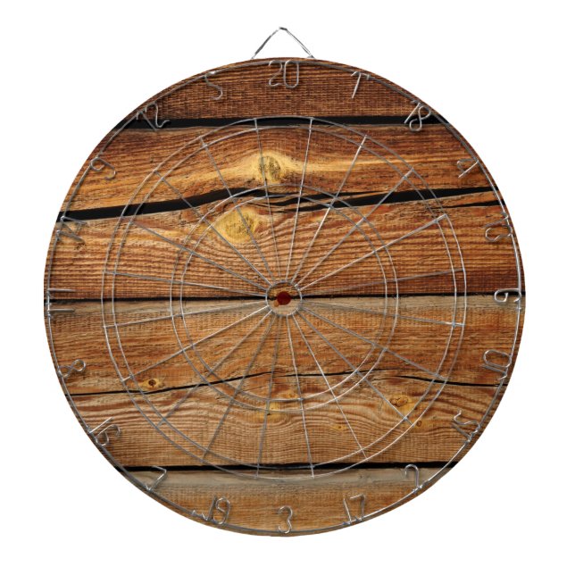 Jeu De Fléchettes Ancien Arrière - plan en bois (Devant)