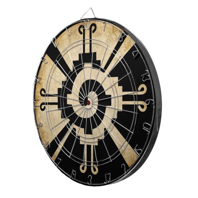 Jeu De Fléchettes Ancien Hunab-Ku maya (Devant droit)