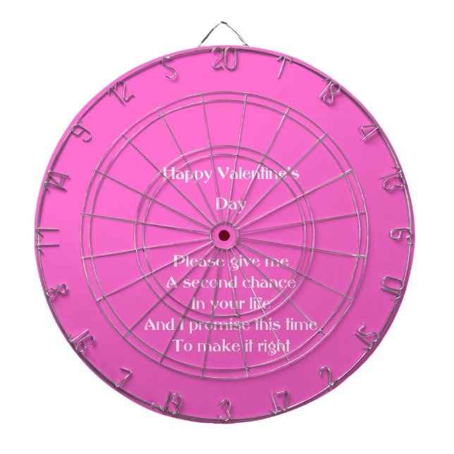 Jeu De Fléchettes Ancien jour de la Saint-Valentin (Devant)