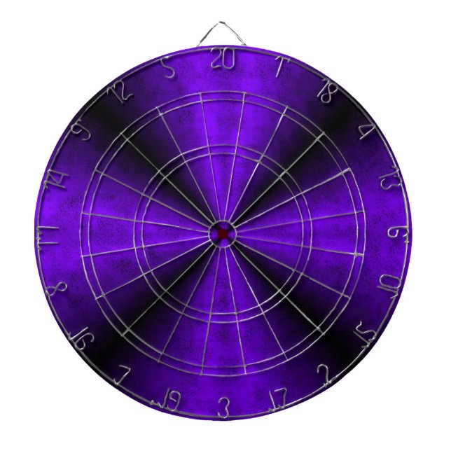 Jeu De Fléchettes Arc-en-ciel violet en cuir d'éléphant Optik (Devant)