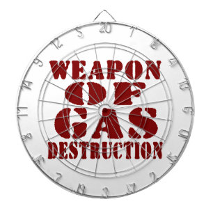 Jeu De Fléchettes Arme De Destruction Du Gaz