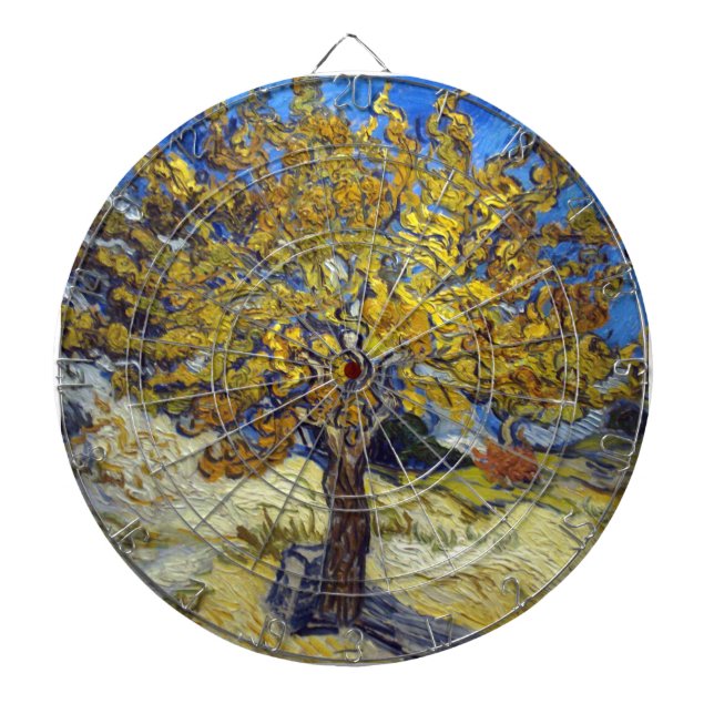 Jeu De Fléchettes Art de Van Gogh Mulberry Tree (Devant)