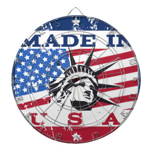Jeu De Fléchettes Badge Fabriqué aux États-Unis