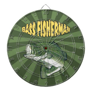Jeu De Fléchettes Bass Fisherman Dartboard