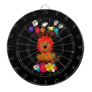 Jeu De Fléchettes Bébé adorable Lion Art Design Motif