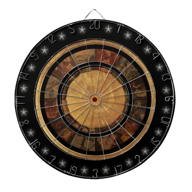 Jeu De Fléchettes Belle roue chinoise Zodiac (Devant)
