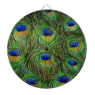 Jeu De Fléchettes Belles plumes de paon