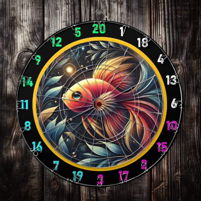 Jeu de fléchettes Betta chatoyant (Créateur téléchargé)