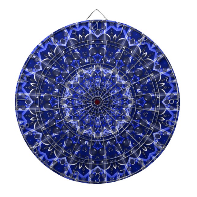 Jeu De Fléchettes Bleu électrique (Devant)