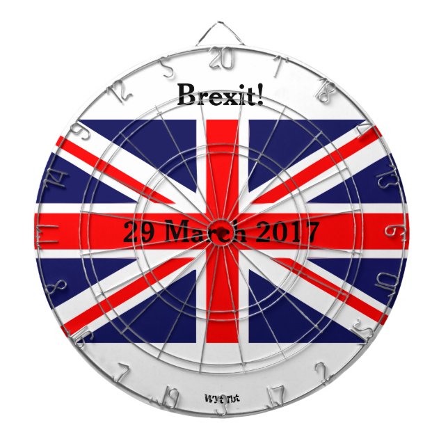 Jeu De Fléchettes Brexit les Anglais (Devant)