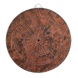 Jeu De Fléchettes Burl Mahogany Wood Texture