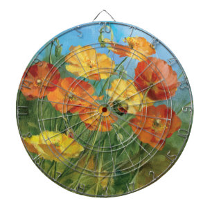 Jeu De Fléchettes Champ floral d'été