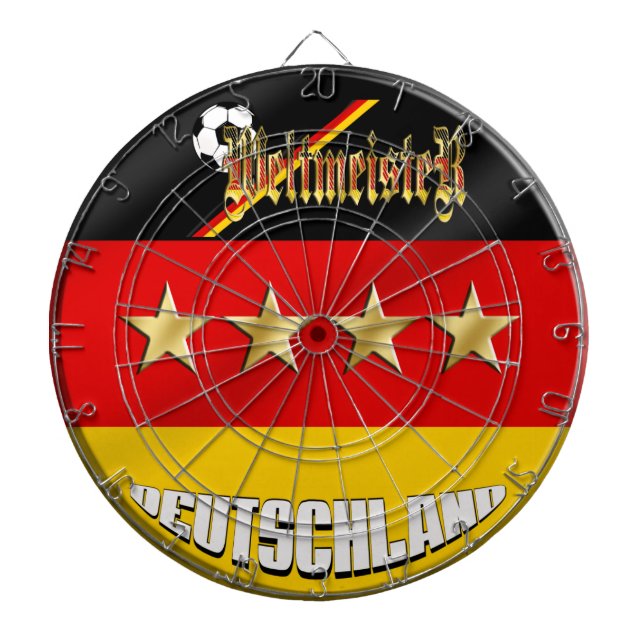 Jeu De Fléchettes Champions du monde de Weltmeister Deutschland (Devant)