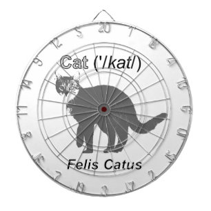 Jeu De Fléchettes Chat Felis Catus