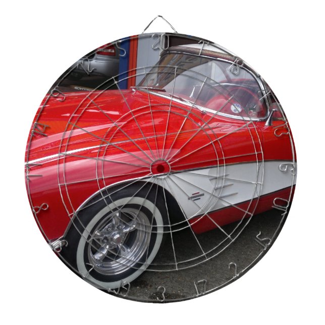 Jeu De Fléchettes Chevrolet Corvette classique (Devant)