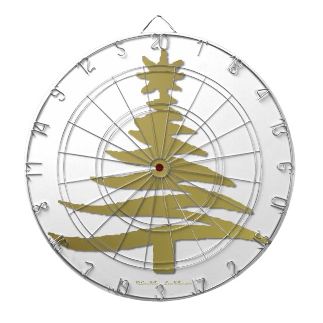 Jeu De Fléchettes Christmas Tree Stencil (Devant)