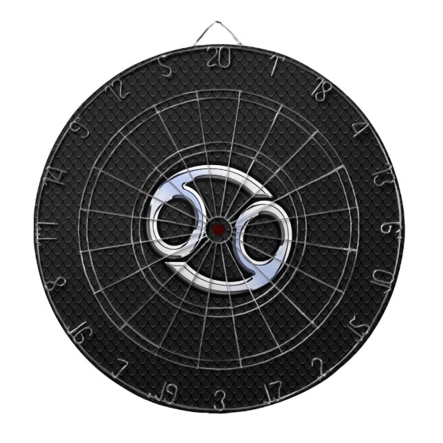 Jeu De Fléchettes Chrome Comme Cancer Zodiac Connexion Snake Skin St (Devant)