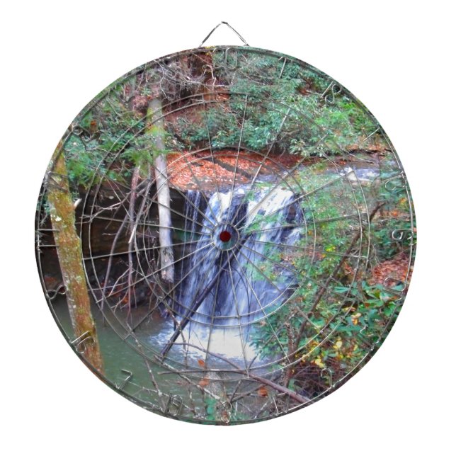 Jeu De Fléchettes Chute d'eau du sentier randonnée (Devant)