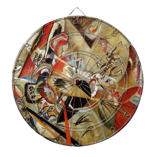 Jeu De Fléchettes Composition de Kandinsky (Devant)