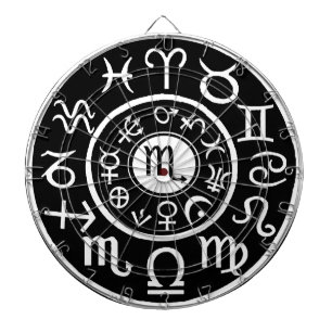 Jeu De Fléchettes Conception céleste de Scorpio