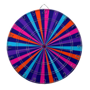 Jeu De Fléchettes Conception colorée de la roue de tournage en rafa