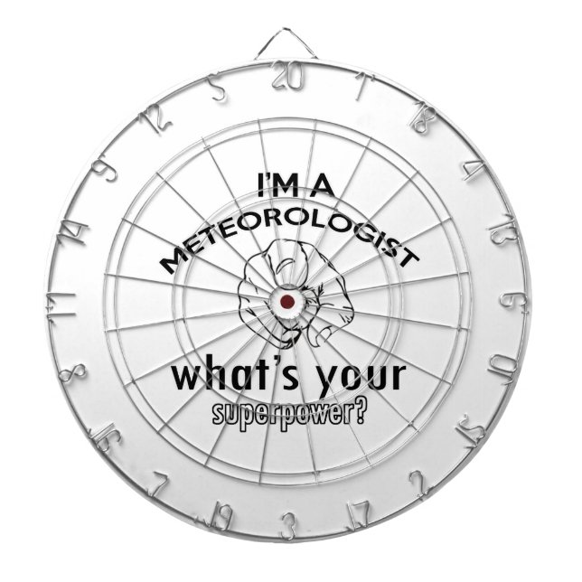 Jeu De Fléchettes conception météorologique (Devant)