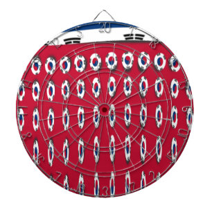 Jeu De Fléchettes Corée du Sud Polka Dot Drapeau Design d'art : une