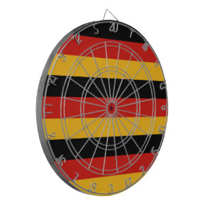 JEU DE FLÉCHETTES COULEURS DE DRAPEAU ALLEMANDE