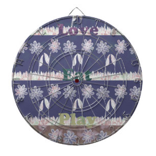 Jeu De Fléchettes Couleurs du Baby shower bleu amour