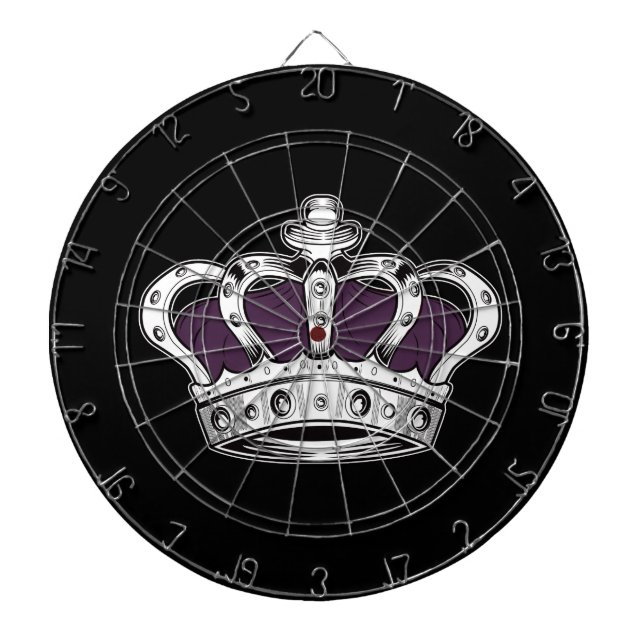 Jeu De Fléchettes Couronne - pourpre (Devant)
