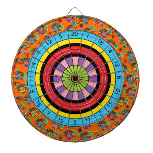 Jeu De Fléchettes Crâne de sucre de Catrina