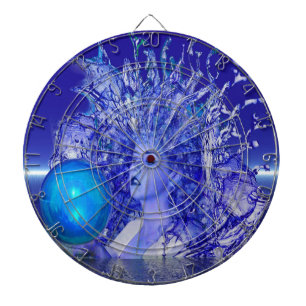 Jeu De Fléchettes Cristal bleu