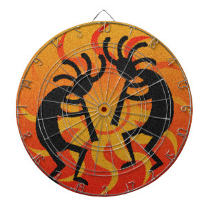Jeu De Fléchettes Danses de conception sud-ouest Kokopelli