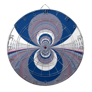 Jeu De Fléchettes Demi bleu