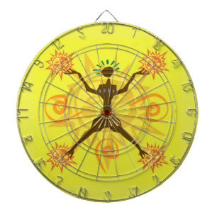 Jeu De Fléchettes Design africain