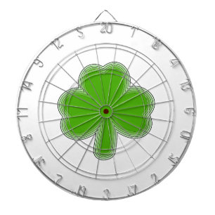 Jeu De Fléchettes Dessin Shamrock de Saint Patrick