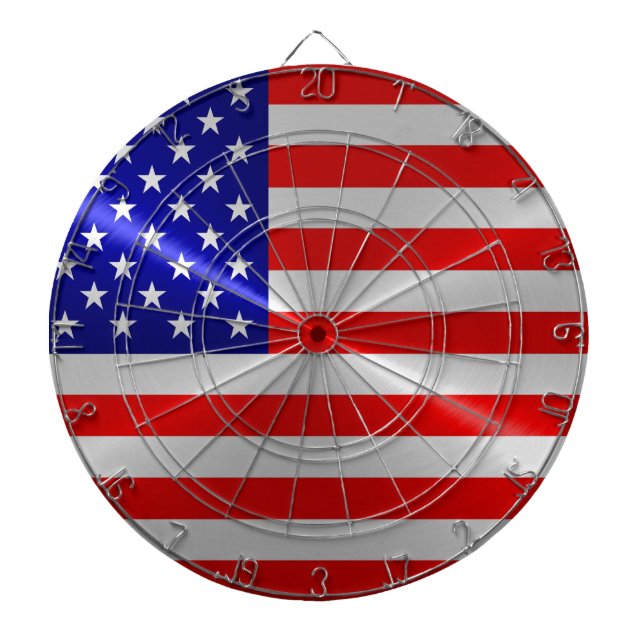 Jeu De Fléchettes Drapeau américain (Devant)