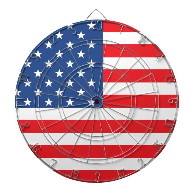Jeu De Fléchettes Drapeau américain (Devant)